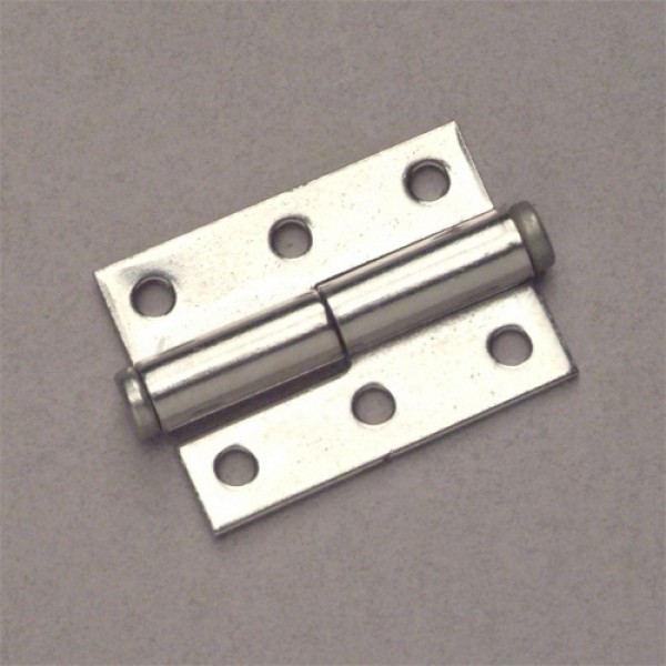 꾸밈닷컴 - 경첩/힌지 ▼ > 스텐경첩 > 미니 스텐경첩 분리형 502-1 (35x48mm) 50개입