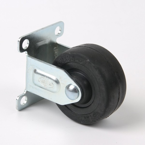 꾸밈닷컴 - 바퀴/가구다리 ▼ > 바퀴/캐스터 > 고무 바퀴 2.5인치 고정형 (63mm)