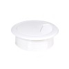 전선캡 PVC 화이트 (내경 55mm) 50개/봉