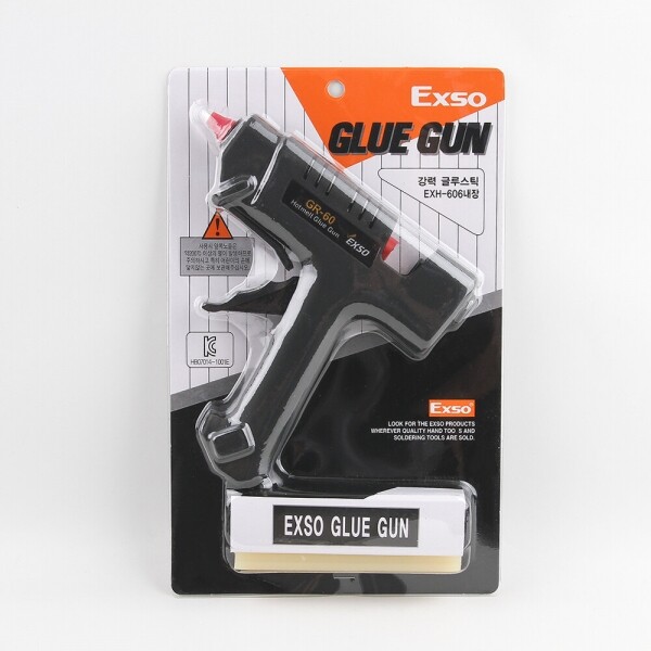 꾸밈닷컴 - 수공구/전동공구/잡화류 ▼ > 수공구▼ > 기타 수공구 > EXSO 글루건 GR-60 (40W) 11.3mm