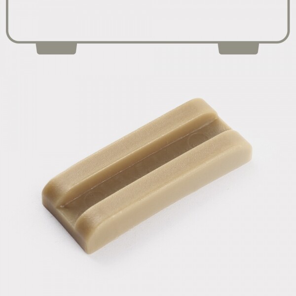 꾸밈닷컴 - 바퀴/가구다리 ▼ > 가구발 > PVC 가구발 (18x46mm) 200개/봉
