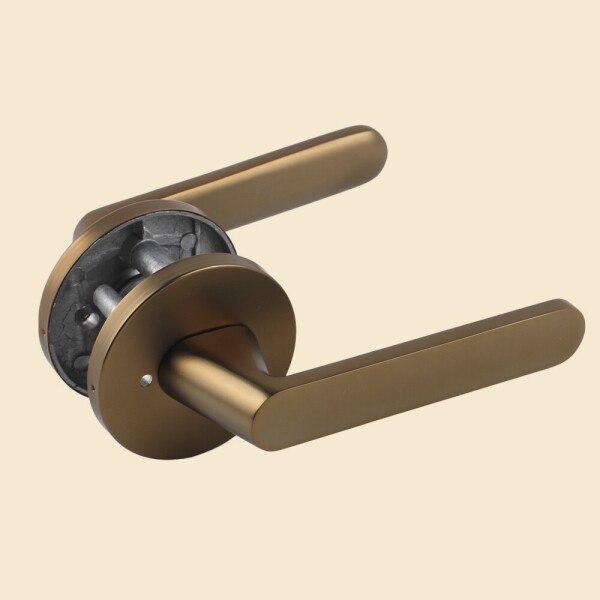 꾸밈닷컴 - 손잡이/도어락 ▼ > 방문손잡이 ▼ > 레버 버튼형 > 방문손잡이 트리에 2965