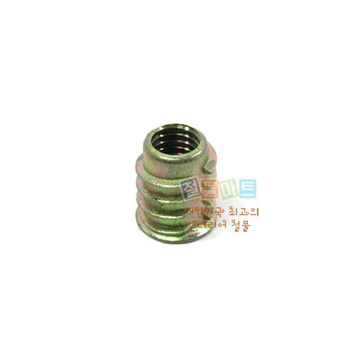 꾸밈닷컴 - 철물/산업용하드웨어 ▼ > 피스/나사못/볼트/앙카 ▼ > 너트 > 번데기너트 M8 x 25 와셔형