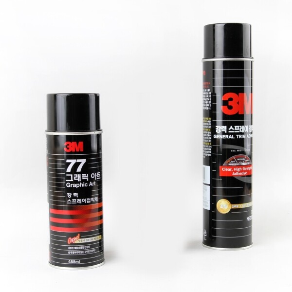 꾸밈닷컴 - 접착용품/케미컬/페인트 ▼ > 접착용품/케미컬류 > 3M 플라스틱 순간 본드 강력 스프레이 접착제