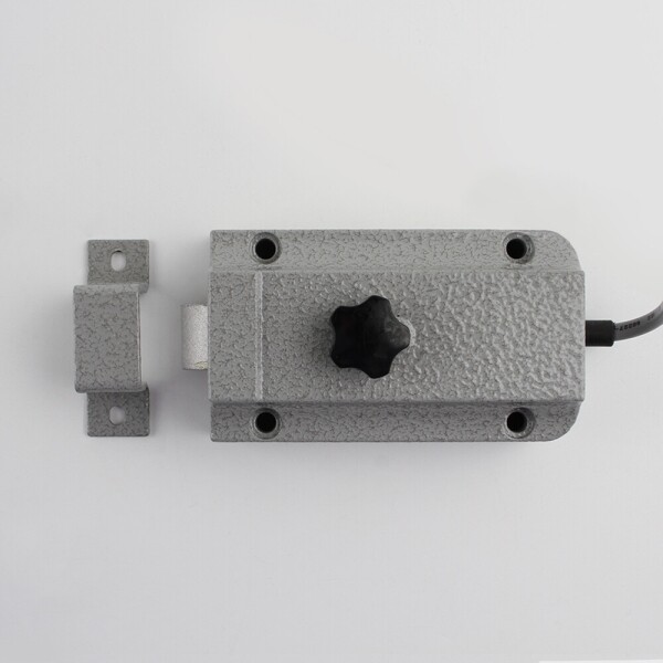 꾸밈닷컴 - 도어부속/슬라이딩도어 ▼ > 잠금장치 ▼ > 대문 전기개폐기 > 대문 전기 개폐기 EL-4KA 미는 문 전용