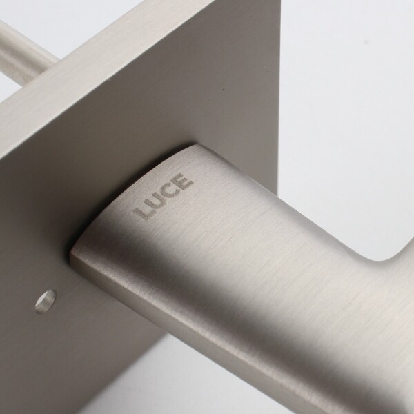 꾸밈닷컴 - 손잡이/도어락 ▼ > 방문손잡이 ▼ > 레버 버튼형 > 루체 방문문손잡이 LU-291 (타공 55mm)