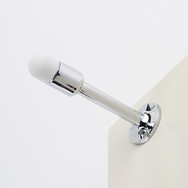 꾸밈닷컴 - 도어부속/슬라이딩도어 ▼ > 도어스토퍼/말발굽/도어쿠션 ▼ > 도어스토퍼 > 일자 도어스토퍼 메탈