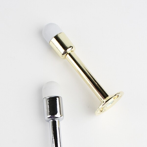 꾸밈닷컴 - 도어부속/슬라이딩도어 ▼ > 도어스토퍼/말발굽/도어쿠션 ▼ > 도어스토퍼 > 일자 도어스토퍼 메탈