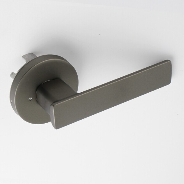 꾸밈닷컴 - 손잡이/도어락 ▼ > 방문손잡이 ▼ > 레버 버튼형 > 방문손잡이 핀타입 세쿠루스