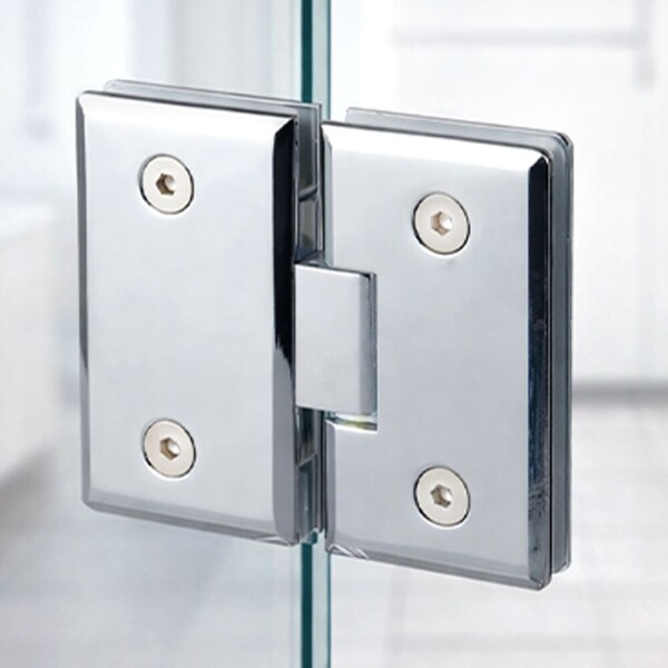 꾸밈닷컴 - 수도/수전/욕실자재 ▼ > 샤워부스부속 > 유리경첩 유리대유리 175도 (8T)