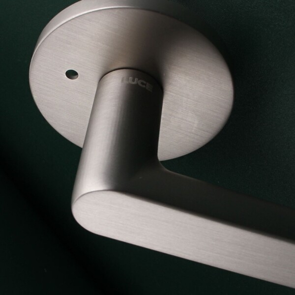 꾸밈닷컴 - 손잡이/도어락 ▼ > 방문손잡이 ▼ > 레버 버튼형 > 루체 방문손잡이 LU-177 문고리 문손잡이 도어락