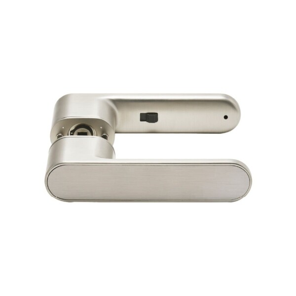 꾸밈닷컴 - 손잡이/도어락 ▼ > 방문손잡이 ▼ > 레버 버튼형 > 루체 방문손잡이 엔트런스 라운드