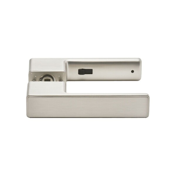 꾸밈닷컴 - 손잡이/도어락 ▼ > 방문손잡이 ▼ > 레버 버튼형 > 루체 방문손잡이 엔트런스 엣지