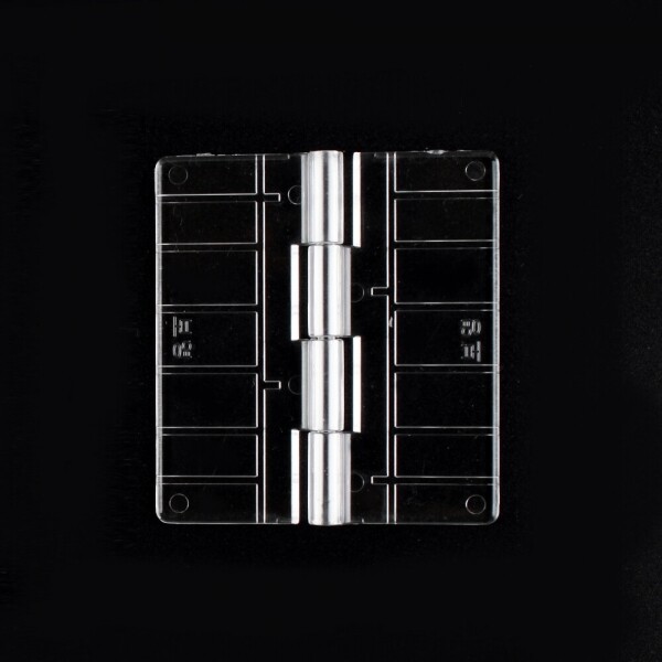 꾸밈닷컴 - 경첩/힌지 ▼ > 아크릴경첩 > 아크릴경첩 소(25x30mm) 100개/갑