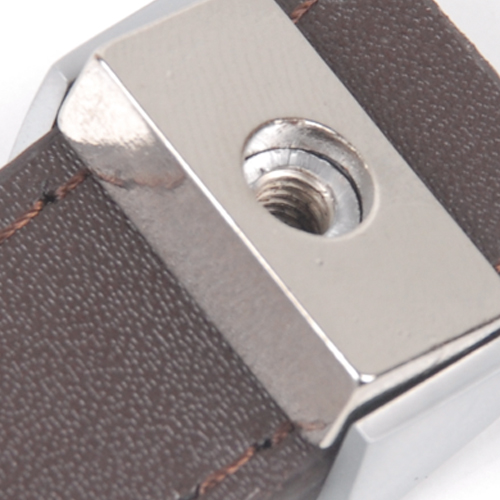 꾸밈닷컴 - 손잡이/도어락 ▼ > 가구손잡이 ▼ > P96mm > 가죽 가구손잡이 심플리 (P96mm/M)