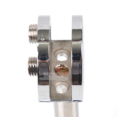 꾸밈닷컴 - 수도/수전/욕실자재 ▼ > 유리브라켓/선반홀더 > 유리브라켓 부스발 분리 사각 대 (H70mm/8-12T)